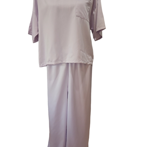 Flora by Flora Nikrooz Women 2 Piece Pajama Set Lilac Lounge Size M - Picture 3 of 14